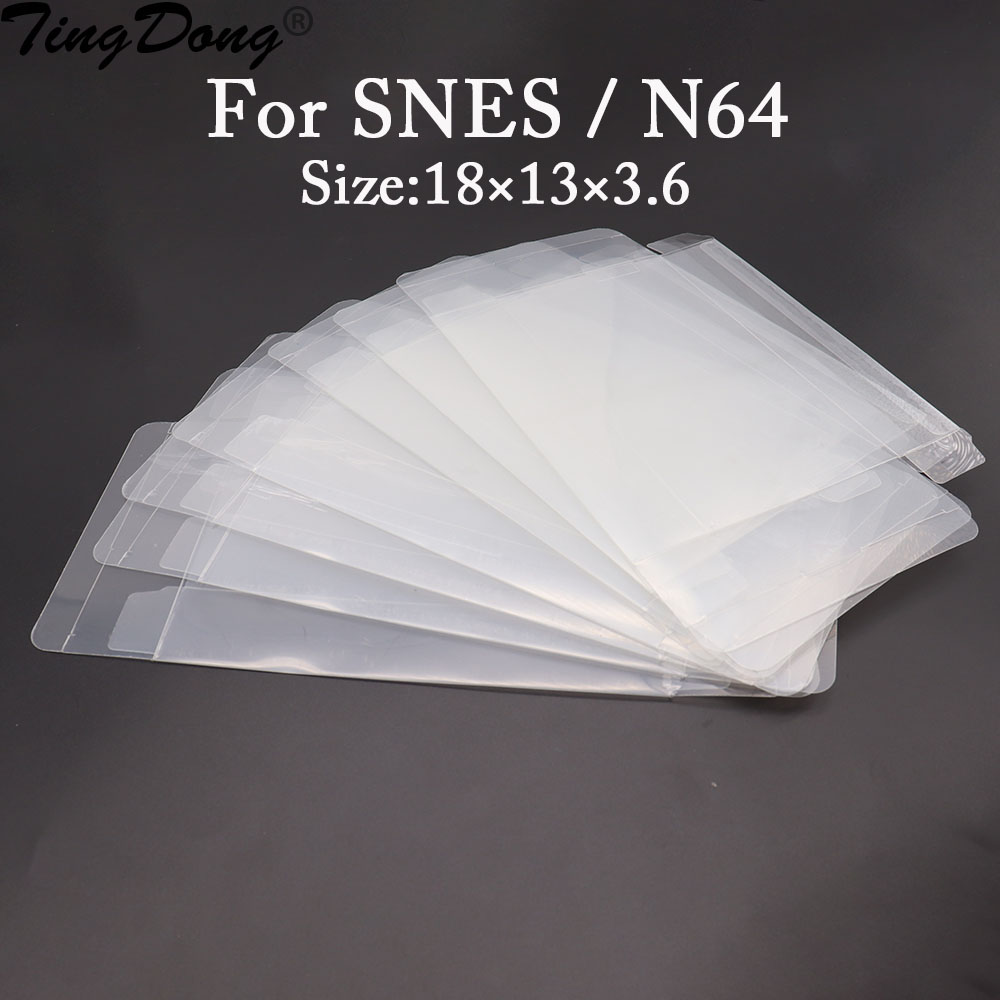 Funko Pop Protector - 10 Uds. Transparente para SNES para
