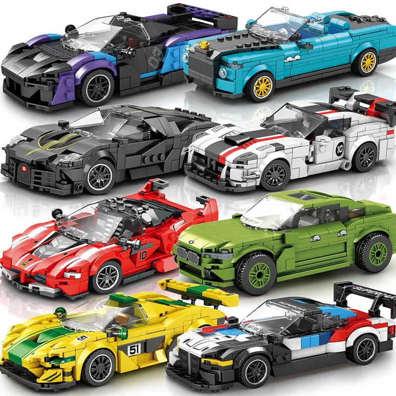 Lego Set Technic - Serie de velocidad, vehículo deportivo de