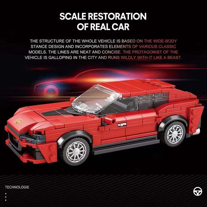 Serie de velocidad, vehículo d - Lego Set Technic reseña y precio