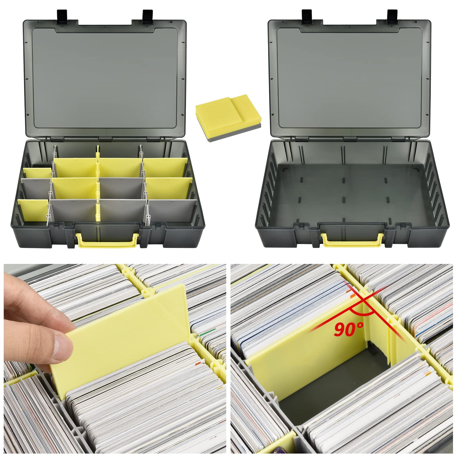 Caja de Almacenamiento Transpa - Trading Card Binder reseña y precio